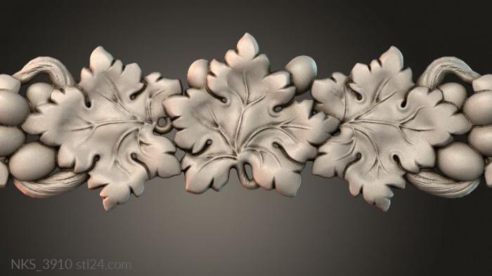 Symmetrycal onlays (NKS_3910) 3D models for cnc