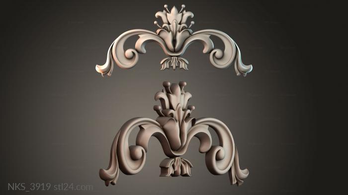 Symmetrycal onlays (NKS_3919) 3D models for cnc