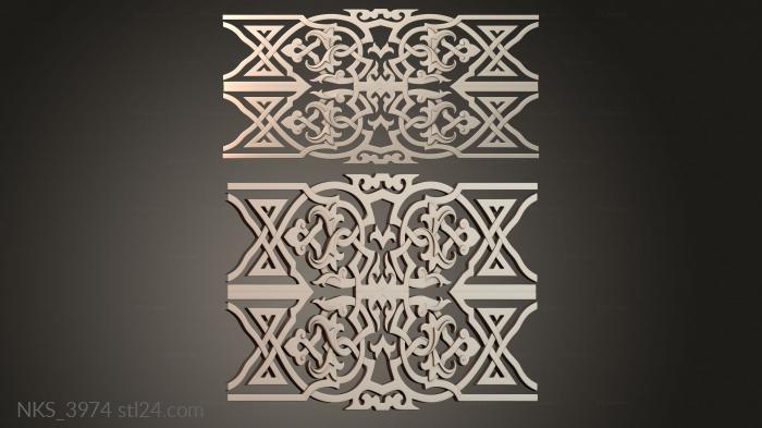 Symmetrycal onlays (NKS_3974) 3D models for cnc