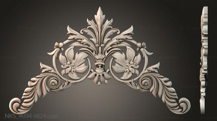 Symmetrycal onlays (NKS_4034) 3D models for cnc