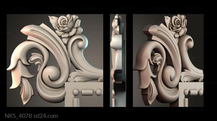 Symmetrycal onlays (NKS_4078) 3D models for cnc