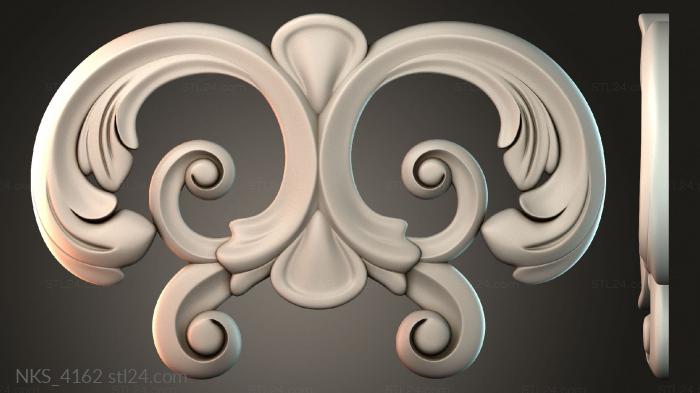 Symmetrycal onlays (NKS_4162) 3D models for cnc