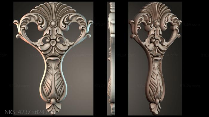 Symmetrycal onlays (NKS_4237) 3D models for cnc