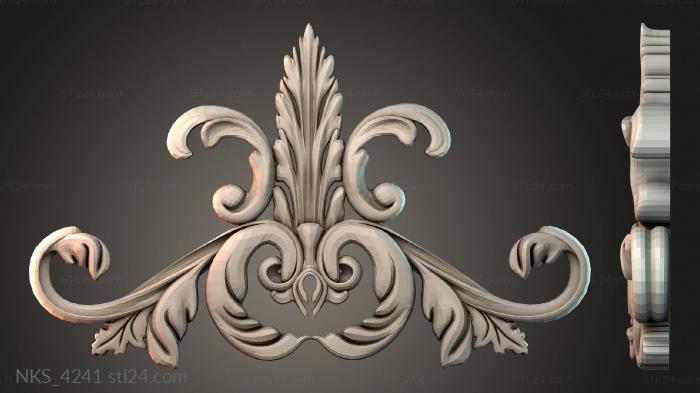 Symmetrycal onlays (NKS_4241) 3D models for cnc