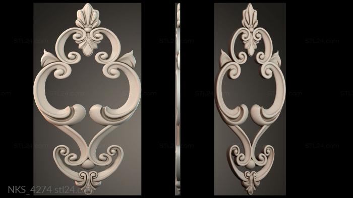 Symmetrycal onlays (NKS_4274) 3D models for cnc