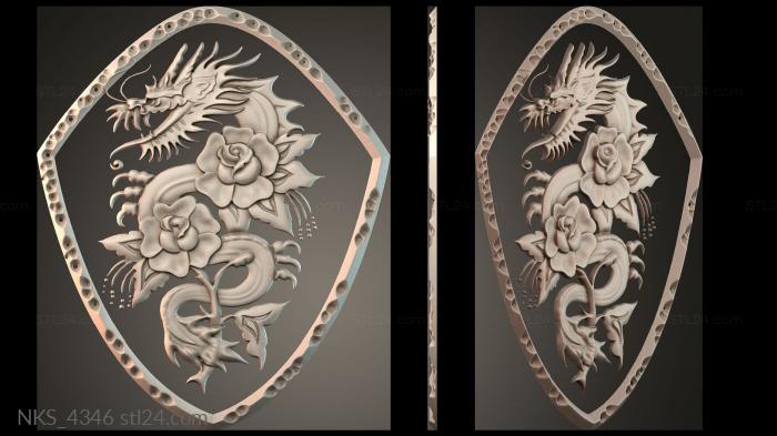 Symmetrycal onlays (NKS_4346) 3D models for cnc