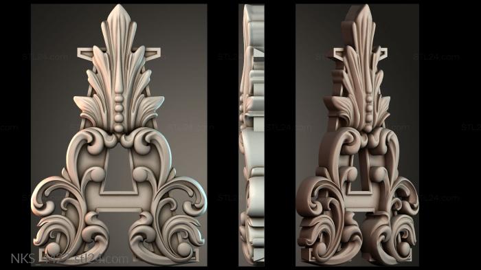 Symmetrycal onlays (NKS_4427) 3D models for cnc