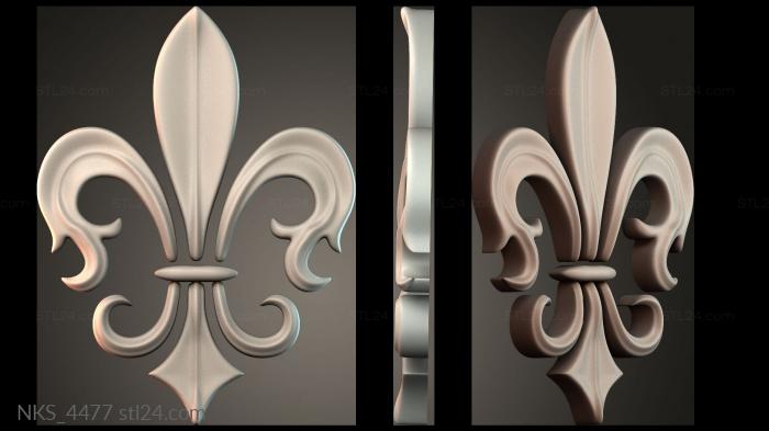 Symmetrycal onlays (NKS_4477) 3D models for cnc