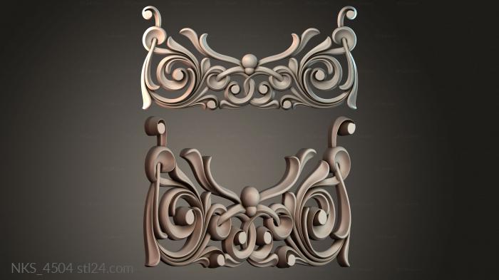 Symmetrycal onlays (NKS_4504) 3D models for cnc
