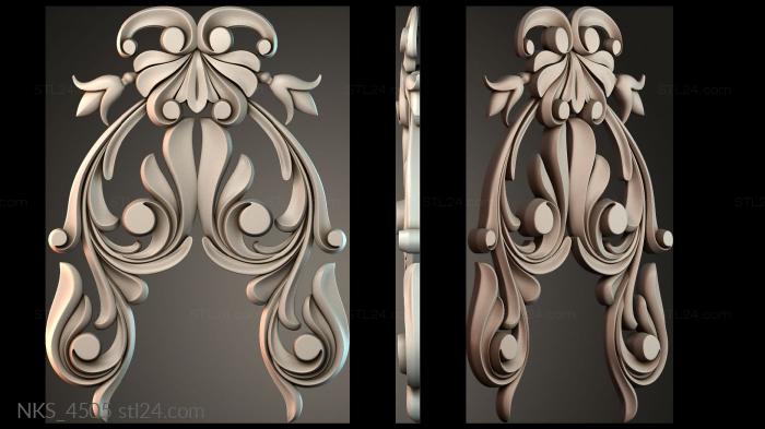 Symmetrycal onlays (NKS_4505) 3D models for cnc