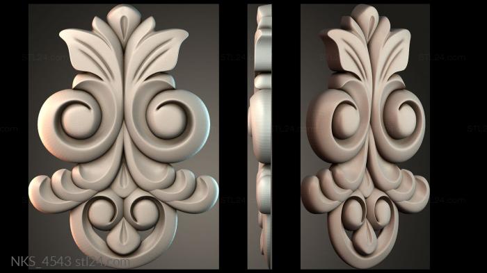 Symmetrycal onlays (NKS_4543) 3D models for cnc