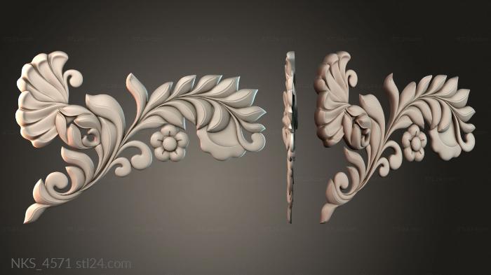 Symmetrycal onlays (NKS_4571) 3D models for cnc