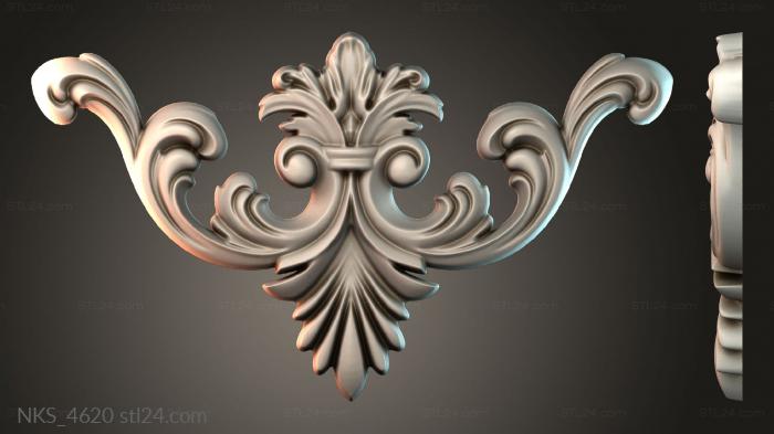 Symmetrycal onlays (NKS_4620) 3D models for cnc