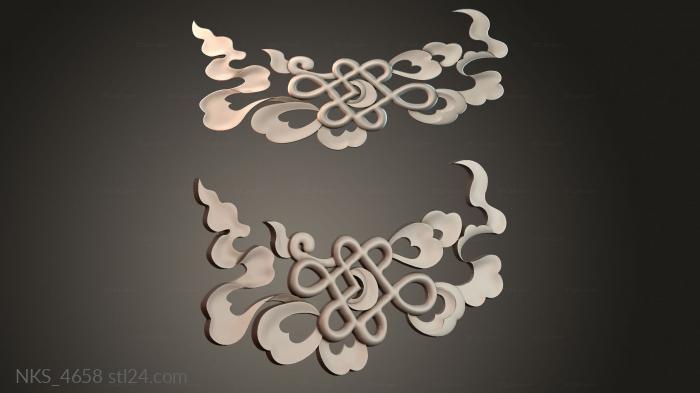 Symmetrycal onlays (NKS_4658) 3D models for cnc