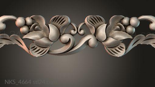 Symmetrycal onlays (NKS_4664) 3D models for cnc