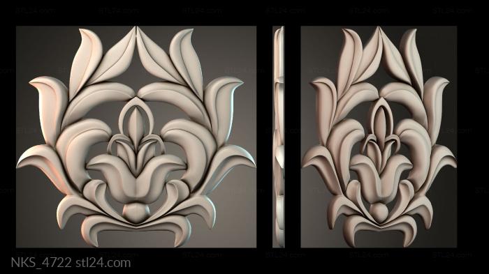 Symmetrycal onlays (NKS_4722) 3D models for cnc