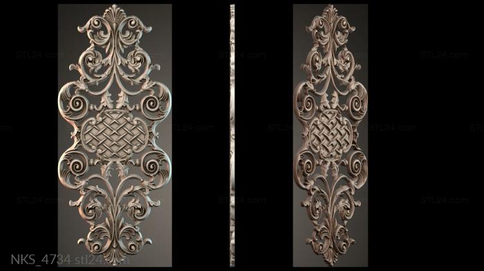 Symmetrycal onlays (NKS_4734) 3D models for cnc