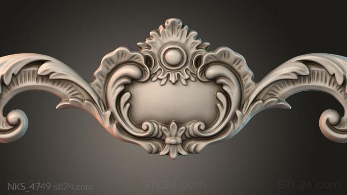 Symmetrycal onlays (NKS_4749) 3D models for cnc