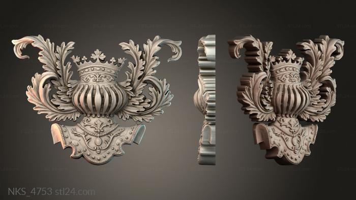 Symmetrycal onlays (NKS_4753) 3D models for cnc