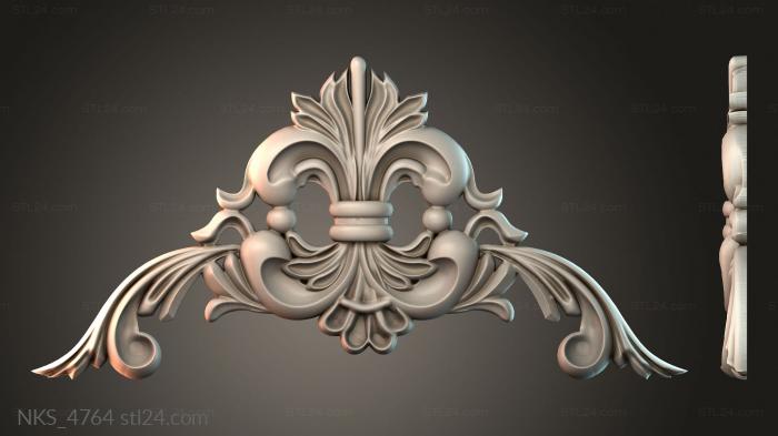 Symmetrycal onlays (NKS_4764) 3D models for cnc