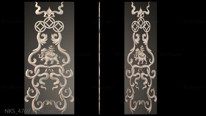 Symmetrycal onlays (NKS_4769) 3D models for cnc