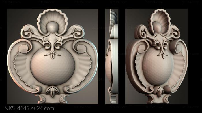 Symmetrycal onlays (NKS_4849) 3D models for cnc