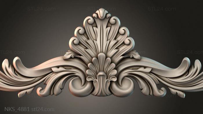 Symmetrycal onlays (NKS_4881) 3D models for cnc