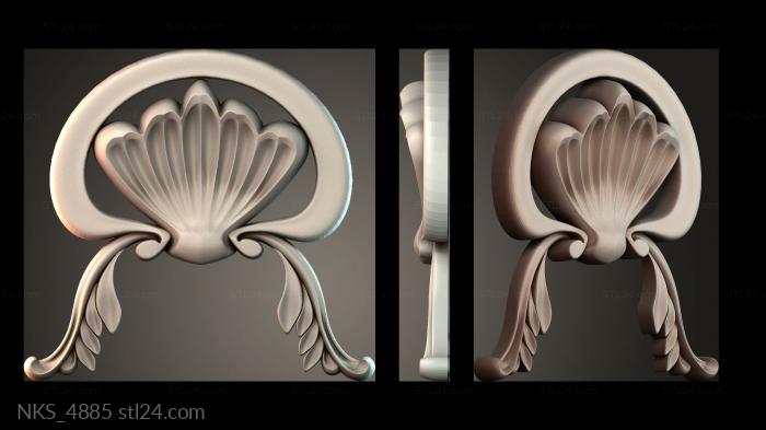 Symmetrycal onlays (NKS_4885) 3D models for cnc