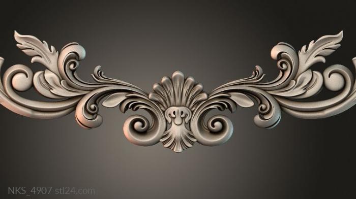 Symmetrycal onlays (NKS_4907) 3D models for cnc