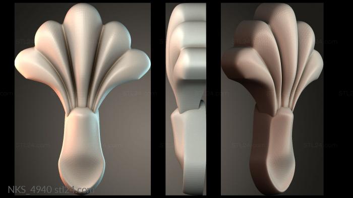 Symmetrycal onlays (NKS_4940) 3D models for cnc