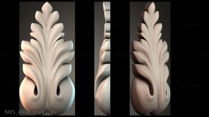 Symmetrycal onlays (NKS_4948) 3D models for cnc