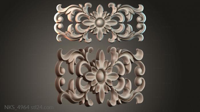 Symmetrycal onlays (NKS_4964) 3D models for cnc