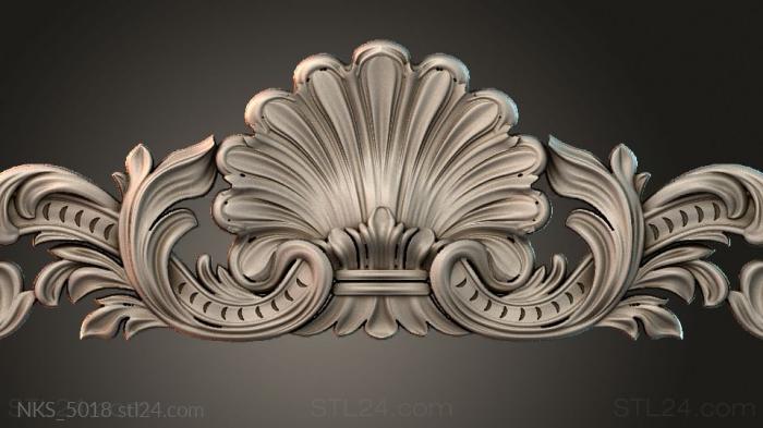 Symmetrycal onlays (NKS_5018) 3D models for cnc