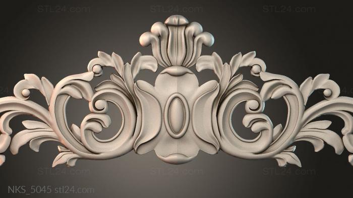 Symmetrycal onlays (NKS_5045) 3D models for cnc