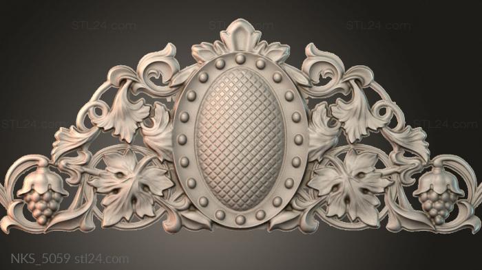 Symmetrycal onlays (NKS_5059) 3D models for cnc