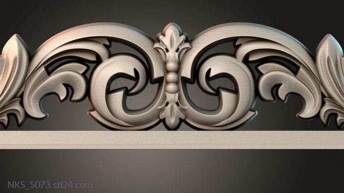 Symmetrycal onlays (NKS_5073) 3D models for cnc