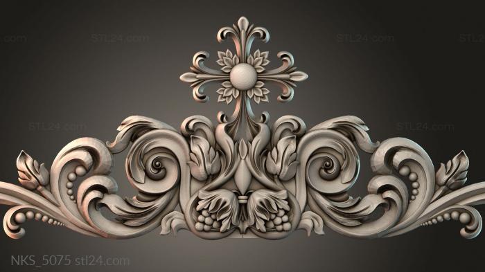 Symmetrycal onlays (NKS_5075) 3D models for cnc