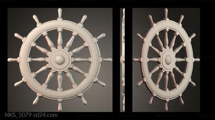 Symmetrycal onlays (NKS_5079) 3D models for cnc