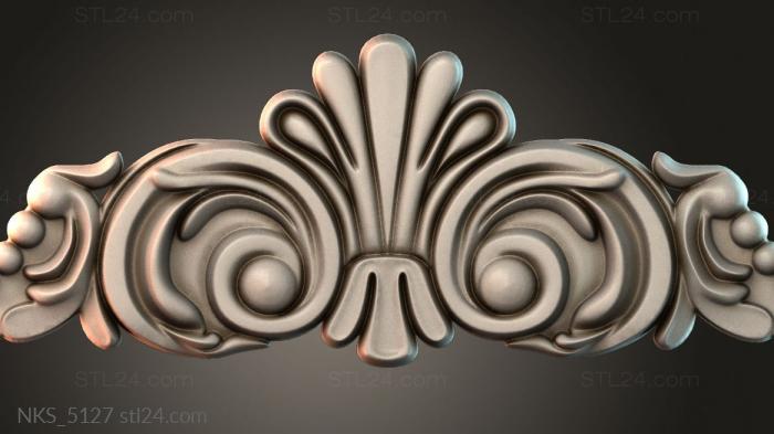 Symmetrycal onlays (NKS_5127) 3D models for cnc