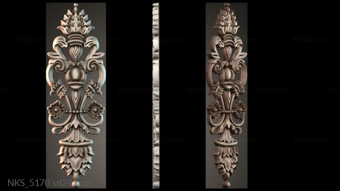 Symmetrycal onlays (NKS_5170) 3D models for cnc