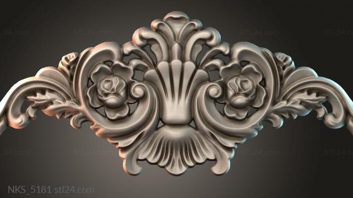 Symmetrycal onlays (NKS_5181) 3D models for cnc