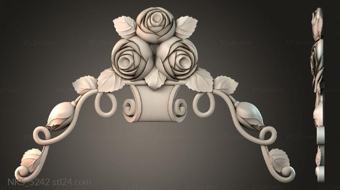 Symmetrycal onlays (NKS_5242) 3D models for cnc