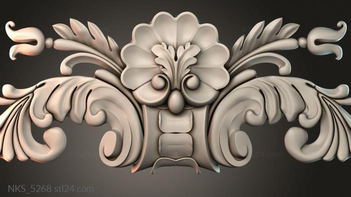 Symmetrycal onlays (NKS_5268) 3D models for cnc