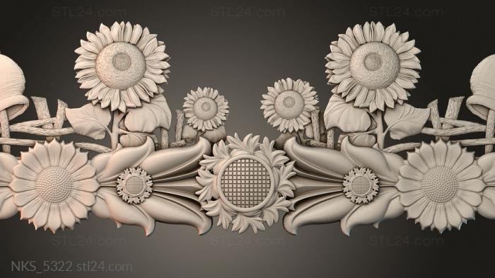 Symmetrycal onlays (NKS_5322) 3D models for cnc