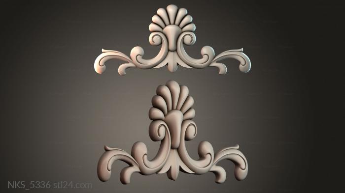 Symmetrycal onlays (NKS_5336) 3D models for cnc