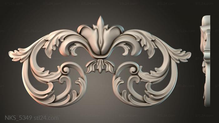 Symmetrycal onlays (NKS_5349) 3D models for cnc