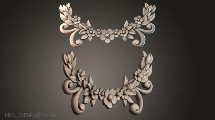 Symmetrycal onlays (NKS_5394) 3D models for cnc