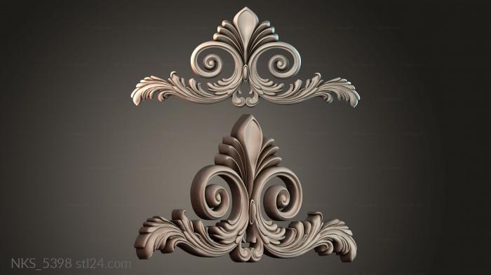 Symmetrycal onlays (NKS_5398) 3D models for cnc