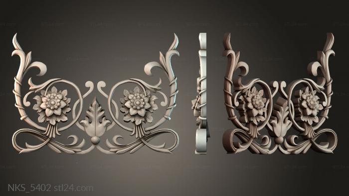 Symmetrycal onlays (NKS_5402) 3D models for cnc