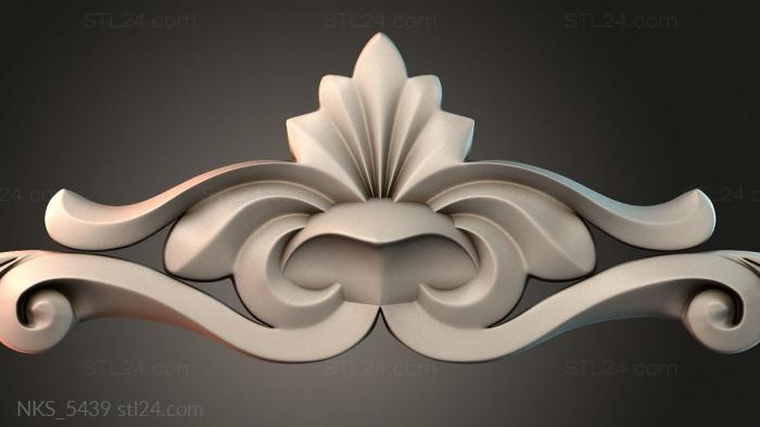 Symmetrycal onlays (NKS_5439) 3D models for cnc